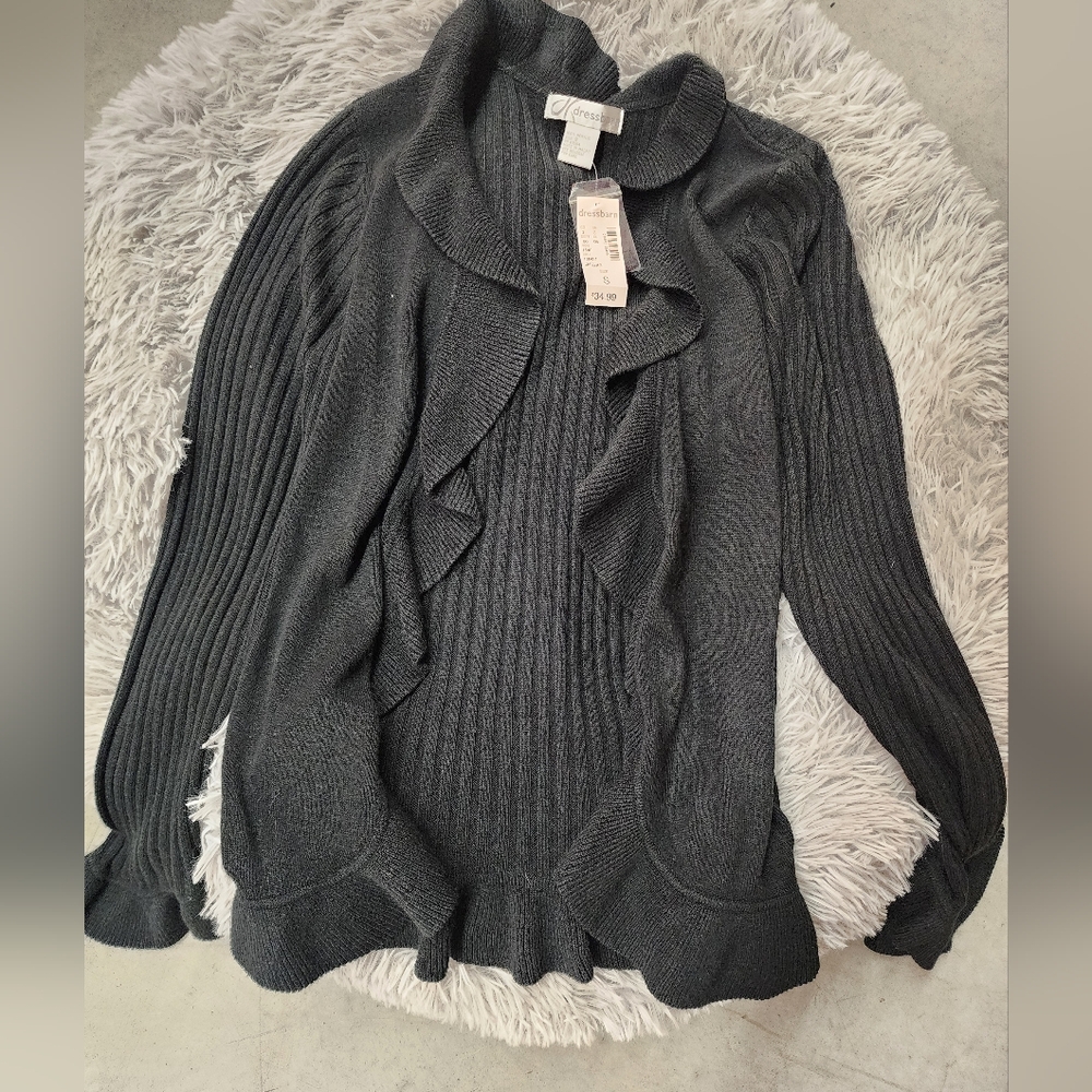 Dressbarn black sweater, small NWT